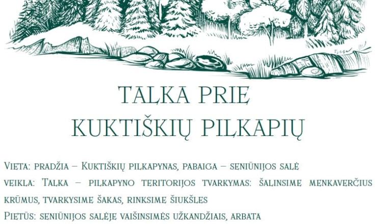 Kviečiame dalyvauti talkoje minint Europos archeologijos dienas