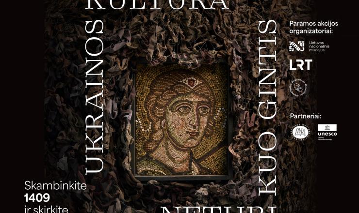 Prasideda paramos akcija „Ukrainos kultūra neturi kuo gintis“: siekiama surinkti lėšas naikinamo paveldo išsaugojimui.