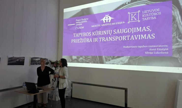 Muziejaus specialistai dalyvo mokymuose