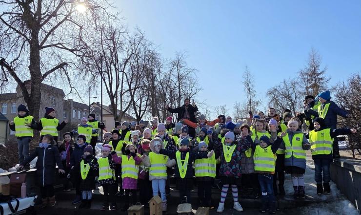 Utenio aikštėje šventė Paukščių dienai!