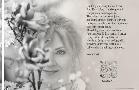 2026 m. liepos 1–31 d. Utenos kraštotyros muziejuje eksponuojama fotografės Vitalijos Jakovlienės fotografijų paroda