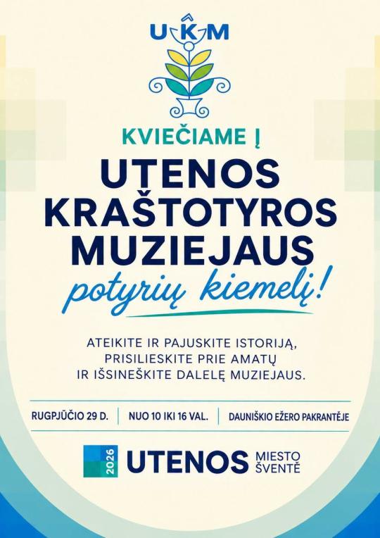2026 m. rugpjūčio 29 d. susitikime Utenos miesto šventėje