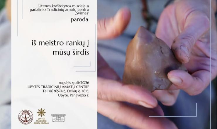 Džiugu, kad žinia apie mūsų meistrų darbštumą, talentą ir gabumus sklinda vis plačiau po Lietuvą. Utenos tradicinių amatų meistrų darbų paroda Panevėžio rajone