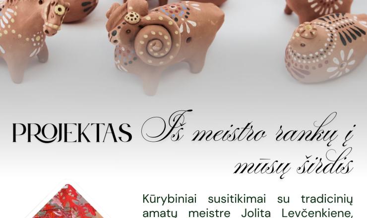 2025 m. gegužės 17 d. 14 val. Utenos kraštotyros muziejuje vyks kūrybiniai užsiėmimai