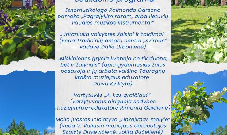 Antanui Miškiniui - 120. Švęskime šią sukaktį Poeto tėviškėje! 2025 m. gegužės 23 d. Utenos kraštotyros muziejaus padalinyje Antano ir Motiejaus Miškinių literatūrinėje-etnografinėje sodyboje