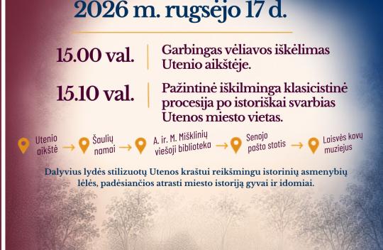 ATRASKIME ISTORINĘ UTENĄ KITAIP!