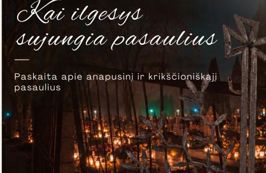 2026 m. spalio 28 d. 17 val. susitikimas ir paskaita apie Vėlines ir Ilges