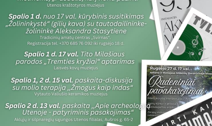 Kviečiame į veiklas, skirtas pagyvenusių žmonių savaitei